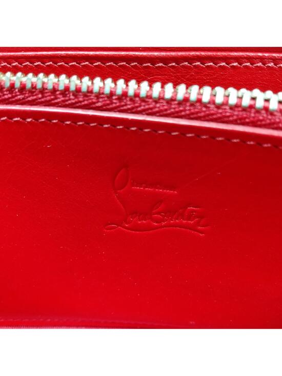 Panettone - Wallet - Grained calf leather and spikes - Black  Christian Louboutin Long Wallet Black #197280C18